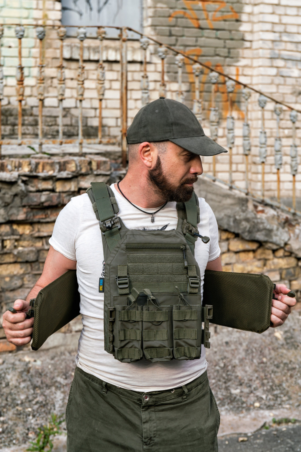 Plate carrier with quick release system (Khaki)
