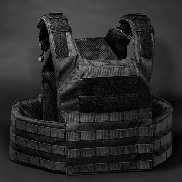 Plate carrier with quick release system (Black)