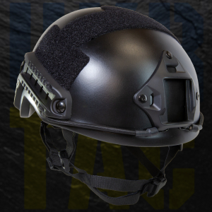 Ballistic helmet made of Kevlar (Black)