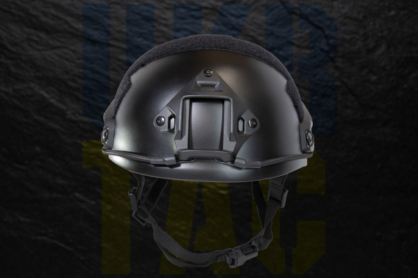 Ballistic helmet made of Kevlar (Black)