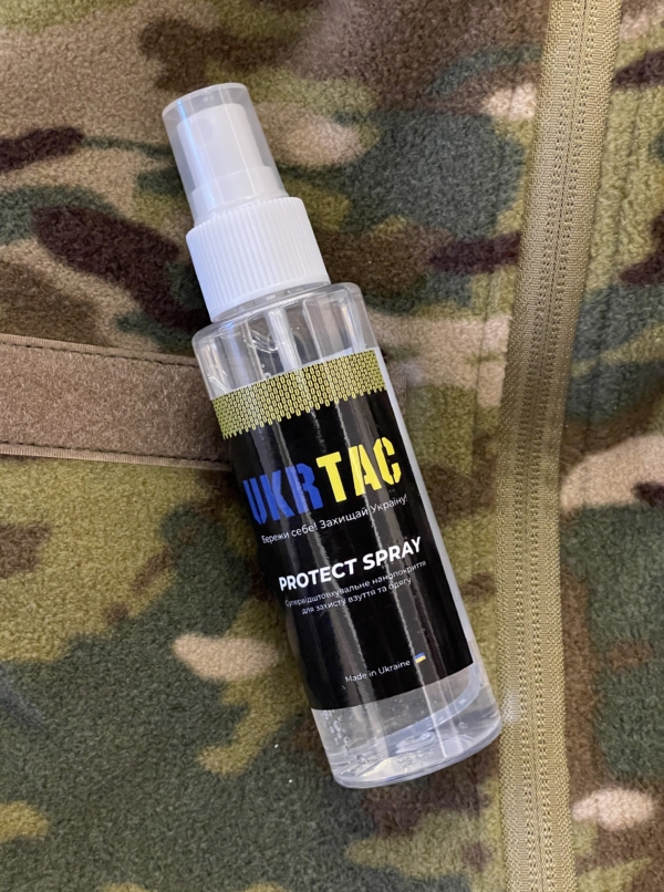 Water-repellent spray for clothes and shoes Ukrtac