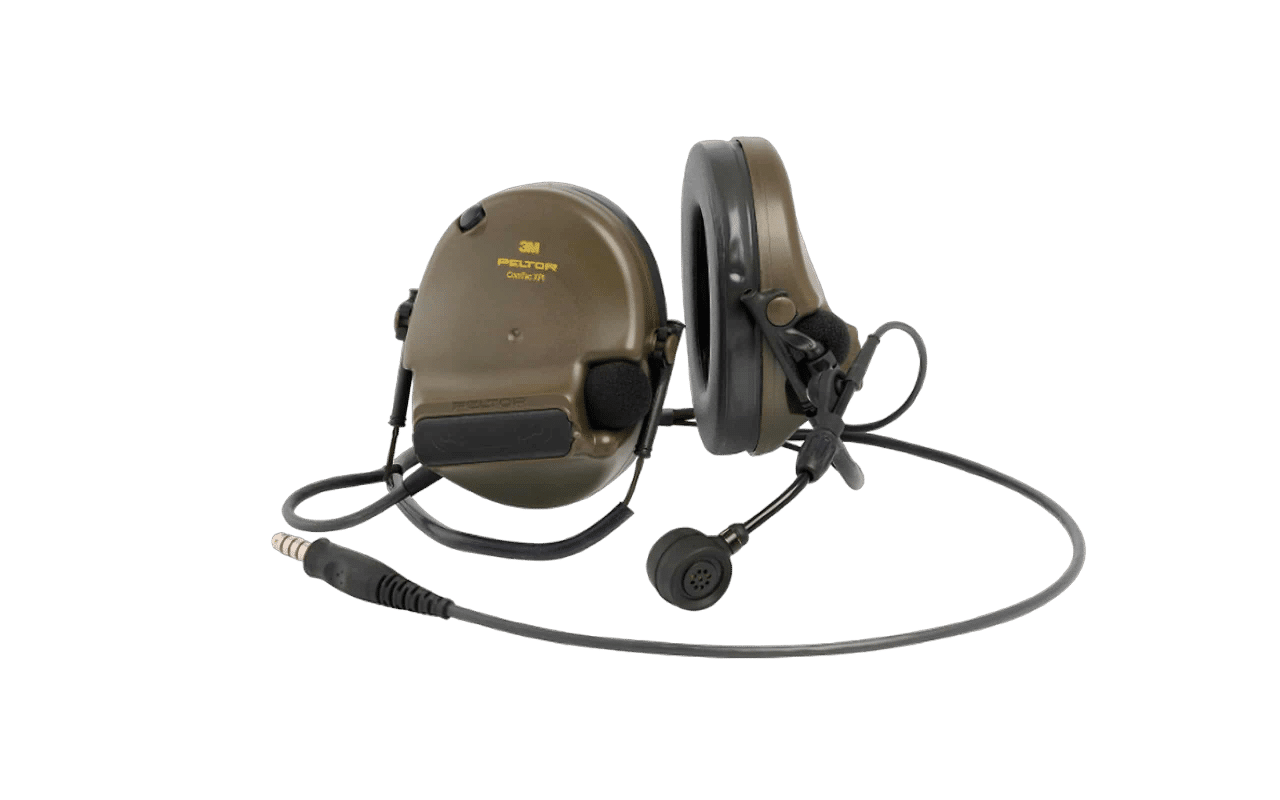 Tactical active headphones with 3M™ PELTOR™ ComTac XPI helmet mount adapter  (MT20H682P3AD-86) UKRTAC